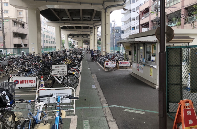 用賀 駅 自転車